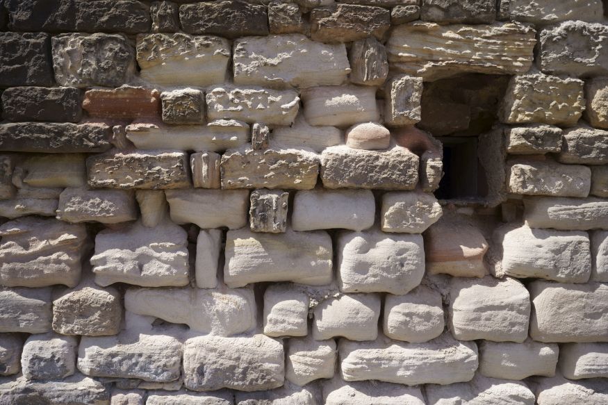 Sandsteinmauer