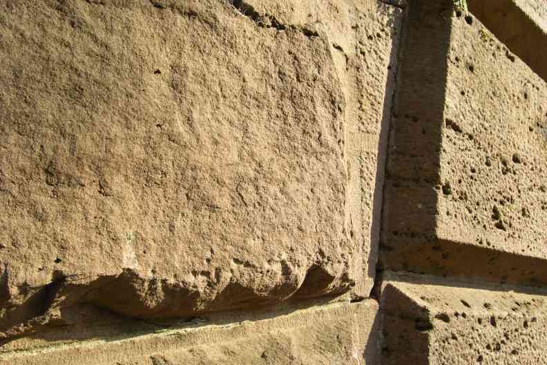Sandstein-Mauerwerk