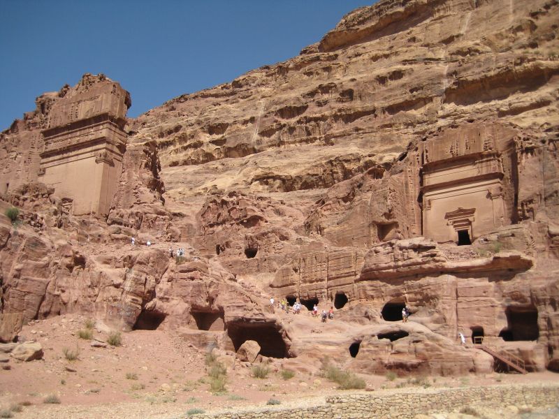 Sandstein in Petra