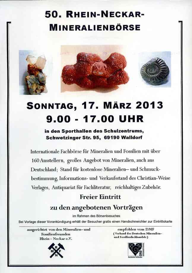 Plakat Walldorf 2013